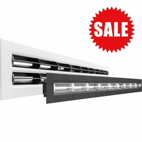 Приточный щелевой диффузор PL35